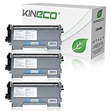 Kineco 3 Toner kompatibel für Brother TN-2220 DCP-7060 7065 7070 D N DN DW Fax 2840 2845 2940 2950 MFC-7360 7362 7460 7470 7860 N DN D DW