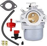 Vergaser für Motorsense, Queta Vergaser für Walbro LMT 5-4993 Stratton, Ersatz Rasenmäher Freischneider Verg
