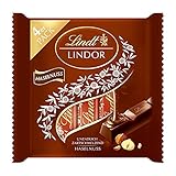 Lindt LINDOR Haselnuss Sticks | 100g Schokoladensticks | Unendlich zartschmelzende Haselnuss-Schokolade | Schokoladen-Geschenk