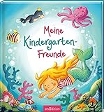 Meine Kindergarten-Freunde (Meerjungfrau): Freundebuch ab 3 Jahren für Kindergarten und Kita, für Jungen und M