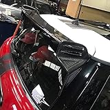 MJCDNB ABS Heckspoiler Spoiler Für Mini Cooper R56 JCW Ver.2.11/2.12 2001-2008, Auto Bumper Trunk Roof Heckklappe Kofferraumdeckel Fenster Lippe Windschutzscheibe Flügel Styling Zubehö