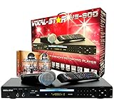 Vocal-Star VS-800 Karaoke Machine with 2 Microphones & 150 Top Songs HDMI/Bluetooth/CDG MP3G / Records Singing/Scores / 4 Microphones Inputs…