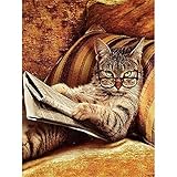 ZMGYA 1000 Teile Puzzle für Erwachsene cat-3000Erwachsene und Kinder ab 12 JahrenPuzzle farbenfrohes Legespiel Stressfreisetzung Spielzeug Geschicklichkeitssp