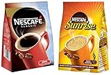 Nescafe Classic Coffee 200g + Nescafe Sunrise Rich Aroma Instant Coffee-Chicory Mix 200g