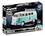 PLAYMOBIL 70826 Volkswagen T1 Camping Bus als hellblauer Surfer-Van, Special Edition für Fans und Sammler, 5 - 99 J
