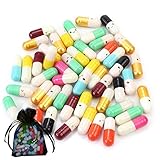 Lächeln Gesicht Capsule Message in a Bottle Brief Liebe Freundschaft Pille Geschenk (200 Stück)