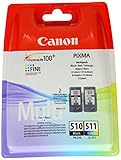 Canon Druckerpatrone, MP280 Ink 26|9~78|1 Pixma MP280, Schwarz 781, 2 Stück