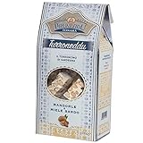 Torroncini mit Mandeln und sardischem Honig | 200 g Geschenkverpackung | Weißer Nougat aus Italien | Torrone | Pruneddu Torronificio Artigiano Tonara, S