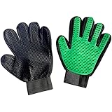 Haustier Pflegehandschuhe Haustier Katze Reinigungsbürste Pet Grooming Silikon Massage Weiche Abstaubenbürste Hocheffizienz PET Deviewhandschuhe 1