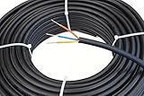 Erdkabel NYY-J 3x1,5mm² Kabel | 20m Ring, 3 adriges Starkstromkabel nach DIN VDE 0276-603