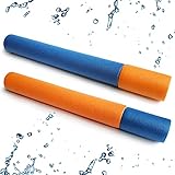 Wasserkanone Reichweite 6 Meter Schaumstoff 33 cm Wasserpistole (2 Stück)