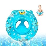 Schwimmring,Baby Schwimmen Ring Pool Baby Schwimmring Schwimmsitz Kleinkinder Baby Float,Baby Schwimmhilfen mit Schwimmsitz PVC für Kleinkind 3 Monate bis 36 Monate(Blau)