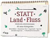 Statt Land Fluss: Das Spielebuch mit 60 neuen Kategorien – Die lustige Variante von Stadt-Land-F