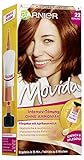 Garnier Tönung Movida Pflege-Creme/Intensiv-Tönung Haarfarbe 22 Rotkupfer (für leuchtende Farben, auch für graues Haar, ohne Ammoniak), 3er Pack Haarcoloration-S