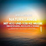 Beruhigende Naturklänge mit 432 und 528 Hz Musik zum Entspannen, Einschlafen und Träumen: Meeresrauschen, Waldgeräusche, Vogelstimmen, beruhigender Regen, Einschlafmusik, Entspannungsmusik
