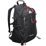 Cox Swain Air Flow Rucksack Navajo Schule & Uni Daypack mit Laptopfach sowie Trecking Rucksack, Colour: Black/Black