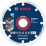 Bosch Accessories Professional 1x Expert Diamond Metal Wheel Trennscheiben (für Gusseisen, 105 mm, Zubehör Winkelschleifer)