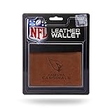 NFL Rico Industries Trifold Geldbörse aus Leder mit künstlicher Innenseite, Arizona C