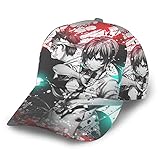 N - A Anime Food Wars Shokugeki no Soma Baseball Cap Sonnenschutz Mode Polyester Verstellbare Hüte Unisex Trucker Hat Hip Hop Cap Schw