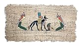Kunst aus der alten Ägypten- Handgemalter Authentischer Papyrus_ca. 40x20
