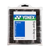 Yonex Overgrip Super Grap 12er, Schwarz, 0196260121800000