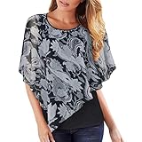 Blusentop Tunika Spitze Neckholder Bluse Tun Oberteile Herren Pieces Hemdbluse Lange Tops Blusenshirt Schwarz Tunika Top Blusen Pailletten Oberteile Bunte Hemdblusen Tops Herren S