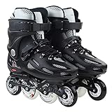 TongNS1 Rollschuhe Roller Skates Einstellbare Kinder Training Rollschuhe PVC Triple Lock Mesh Atmungsaktive Rollschuhe Für Anfänger Kleinkinder Kinder Jungen Mädchen Inline Skates 41