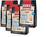 Rinti Max-i-Mum Junior Huhn GETREIDEFREI 1kg Trockenfutter für Junge Hunde Größe 4 x 1kg