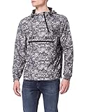 Urban Classics Herren Commuter Pull Over Jacket Windjacke, Dark digital camo, L