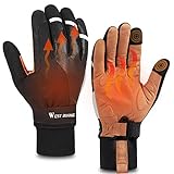 ICOCOPRO Fahrradhandschuhe Herren Damen Winter Warme Handschuhe Touchscreen Thermo Fleece Winterhandschuhe rutschfeste Stoßfeste MTB Fahrrad Handschuhe Sporthandschuhe Laufhandschuhe W