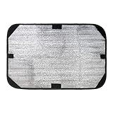 Foxglove RV-Fensterabdeckungen Blackout | 25,5 x 16 Zoll Innenrollos Abdeckung für Wohnmobil Reiseanhänger Tür Jalousien Sonnenschirme | Innen Auto Wohnmobil Zubehör Baby Schlaf Kühl Dunk