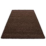 Unbekannt Shaggy Hochflor Langflor Teppich Wohnzimmer Carpet Uni Farben, Rechteck, Rund, Größe:80x150 cm, Farbe:B