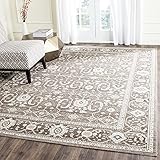 Safavieh Artisan Collection ATN322H Traditional Oriental Area Rug, 10' x 14', Brown / Brow