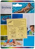 Bestway Selbstklebende Reparaturflicken, 6,5 x 6,5 cm, 10 Stück