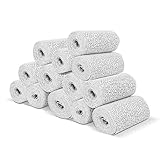 YORKING 12 pcs Gipsbinden Gipsabdruck Gipsmaske Gips Basteln Modellbau Schnelltrocknend Babybauch Gipsbinde 8 x 300