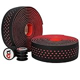 WESTGIRL Fahrrad Lenkerband, Eva Lenkerbänder mit Endstopfen für Rennrad - Langlebiges, Leichtes, rutschfest und Stoßdämpfend, Komfortables Klebestreifen Radfahren Wrap - 2 Rollen pro S