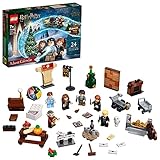 LEGO 76390 Harry Potter Adventskalender 2021, Weihnachtskalender, Kinder ab 7 Jahren mit 6 Minifiguren und Spielb