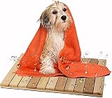 badausstattung Natürliche Bambusholz Badewanne Duschmatte,Fitnessung Dusche rutschfeste Fußmatte,wasserdichte Holzgitter Matte Größe Optional,Holzdusche Bambus Matte Spa Matte b