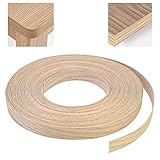 YONGHEX Kantenumleimer mit Schmelzkleber Melaminkantenumleimer Umleimer Aufbügeln Kantenband Selbstklebend Bügelkante Deko für Regalbrett Möbelbauplatte Furnie 19mm*20M