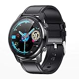 LF26 Smart Watch, IP67 wasserdichte 2021 Männer Und Frauen 360 * 360 HD IPS-Bildschirm Benutzerdefinierte Zifferblatt Aktion Aufnehmen Smartwatch Für Android Ios,B