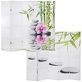 Mendler Foto-Paravent T234, Paravent Raumteiler Trennwand Kho Samui - 180x200