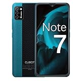 CUBOT Note 7 Handy, Smartphone ohne Vertrag, 4G Android 10 Go, 5.5 Zoll HD Display, 13MP Dreifach Kamera, 3100mAh Akku, 2GB/16GB, 128GB Erweiterbar, Dual SIM (Grün)