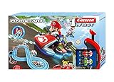 Carrera 20063028 FIRST Nintendo Mario Kart Rennstrecken-Set I 2,9m elektrische Rennbahn mit Streckenteilen und Handregler im Maßstab 1:50 I für bis zu 2 Spieler I für Kinder ab 3 Jahren & Erw