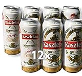 12 x 500 ml Dose Kasztelan Pils, der einzigartige Geschmack aus Polen Piw