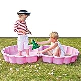 Paradiso Toys 760 Sandmuschel / Wassermuschel pink 2-tlg., ca. 87 x 78 x 19,5