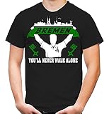 Bremen Support T-Shirt | SVW SV Werder Hansestadt | Weser | Fussball | Ultras | Hemd | Männer | Herrn | Fan (L)