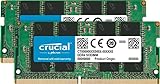 Crucial CT2K16G4SFD8266 32GB (16GB x2) Speicher Kit (DDR4, 2666 MT/s, PC4-21300, Dual Rank x8, SODIMM, 260-Pin)