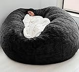 Riesen Sitzsack Abdeckung,Kein Füller Sitzsack,Kuscheltier Aufbewahrung Sitzsack Stuhl Abdeckung Kinder Erwachsene.Stofftier Aufbewahrung Sitzsack,Faule Sofa Sitzsack Stofftier(Color:3,Size:6FT 150X7