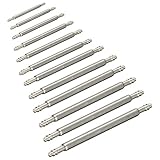 Tutoy 8-24mm Edelstahl Feder Link Bar Pins für Armband Watch Band - 20