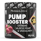 All Stars Pump Booster Extreme Muscle Pump & Vascularity, Red Apple, 1er Pack (1 x 320g)